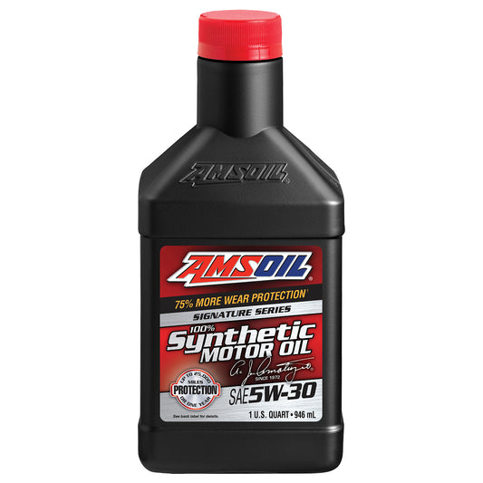 AMSOIL Signature Series 5W-30 100% Synthetic Motor Oil