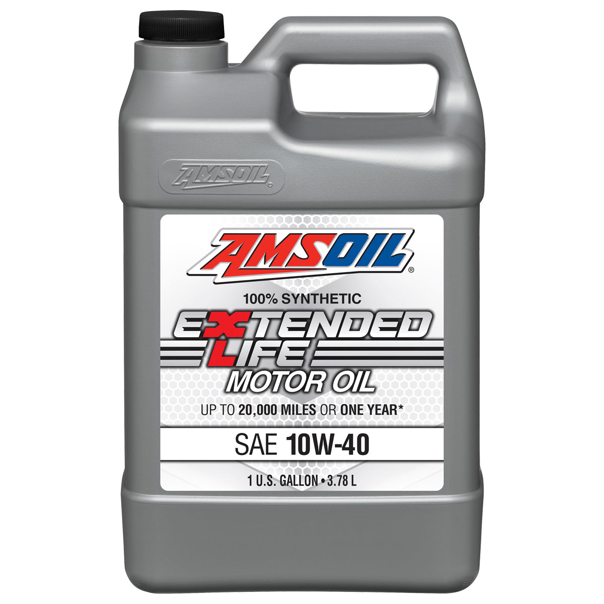 AMSOIL Extended-Life 10W-40 100% Synthetic Motor Oil