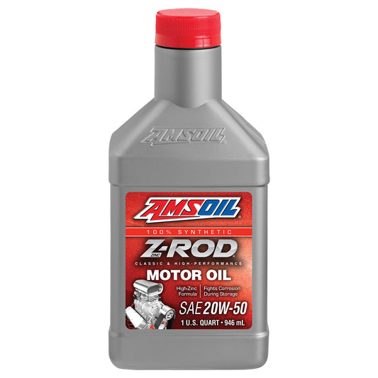 AMSOIL Z-ROD® 20W-50 100% Synthetic Motor Oil